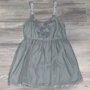 Staring at the stars small Grey dress